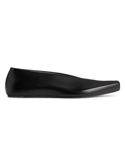 Balenciaga Women's Duchesse Ballerina Flats In Black