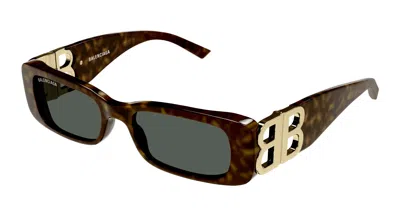 Balenciaga Women's Dynasty Rectangle Sunglasses