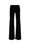 Balenciaga Black Activewear Flared Slim Lounge Pants In Multicolor