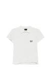 Balenciaga Light Grey Logo Cotton Polo Shirt