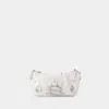 Balenciaga Women's Essex Small Shoulder Bag In White