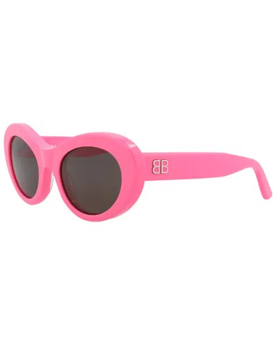 Balenciaga Women's Fashion 55mm Sunglasses In Pink