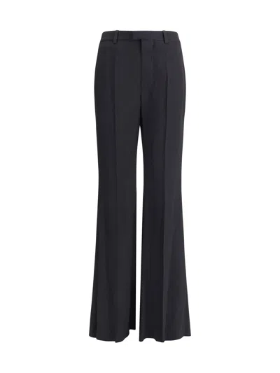 Balenciaga Women Flare Pants In Black