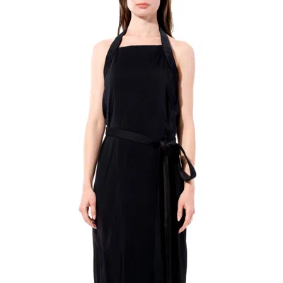 Balenciaga Fluide Dress In Black