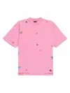 Balenciaga Women's Fruity Medium Fit T-shirt In Pink