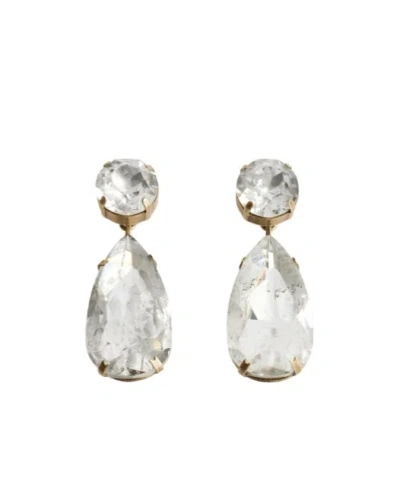 Balenciaga Women's Gala Pendant Earrings In Gold