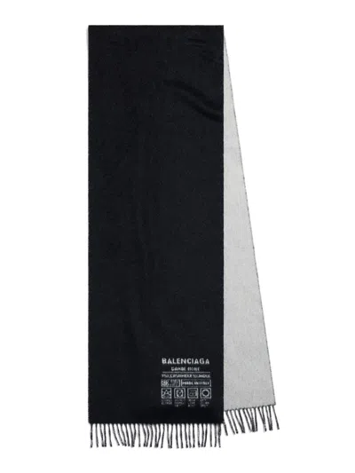 Balenciaga Women's Garde-robe Scarf In Black