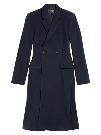 BALENCIAGA WOMEN'S GODET MIDI COAT