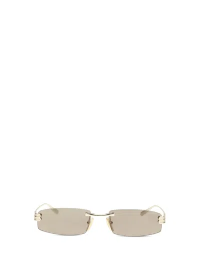 Balenciaga Women Gossip Rectangular Sunglasses In Green