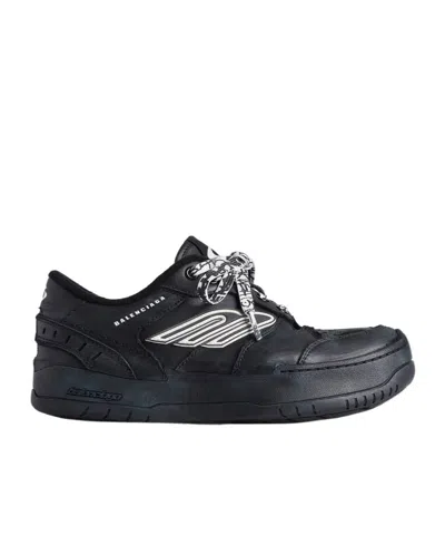 Balenciaga Women's Hamptons Platform Sneaker In Black