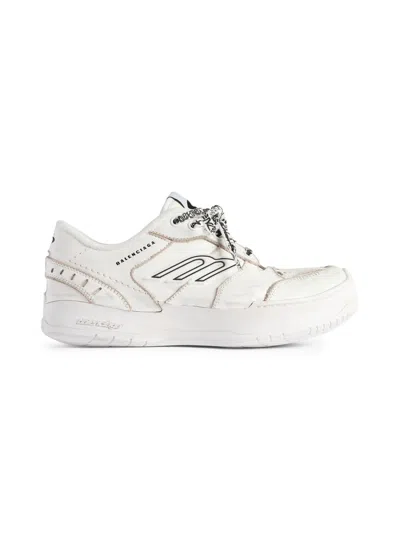 Balenciaga Hamptons Mini Sneaker For Women In White