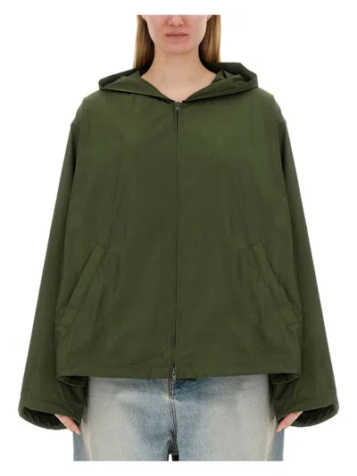 BALENCIAGA WOMEN'S HOODED JACKET