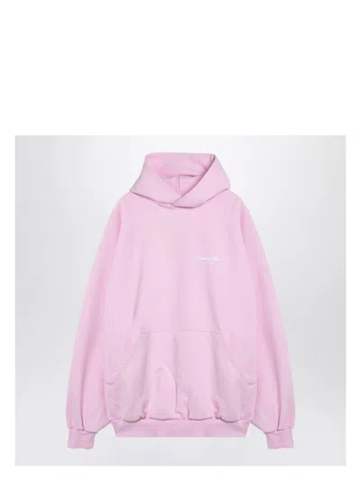 BALENCIAGA WOMEN'S HOODIE OVER BEVERLY HILLS PINK | SIZE 2 | 739024TQVS7