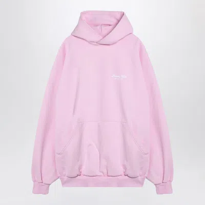 BALENCIAGA WOMEN'S HOODIE OVER BEVERLY HILLS PINK | SIZE 2 | 739024TQVS7