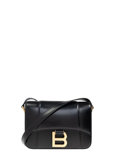 BALENCIAGA WOMEN'S HOURGLASS FLAP BAG S