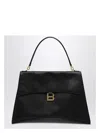 Balenciaga Top Handle Shoulder Bags With Gold-tone Hardware In Black