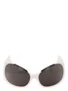 Balenciaga Gotham Injected Nylon Wrap Sunglasses