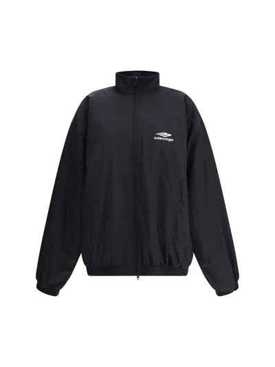 BALENCIAGA BALENCIAGA WOMEN JACKET WITH FAUX FUR LINING