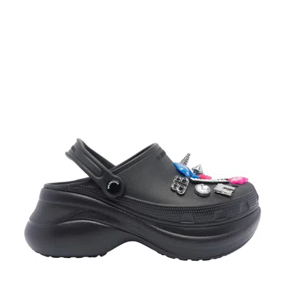 BALENCIAGA BALENCIAGA WOMEN JIBBITZ CROCS SABOT