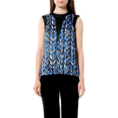Balenciaga Knitwear In Black/blue
