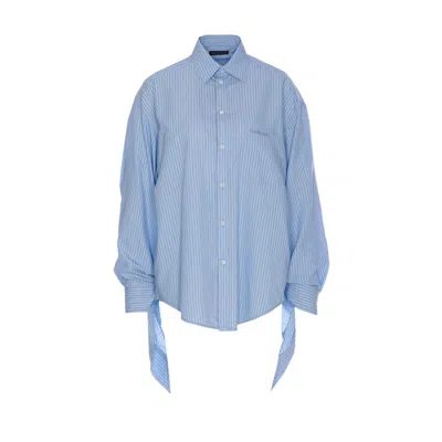 BALENCIAGA BALENCIAGA WOMEN KNOTTED CUFF BLOUSE