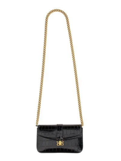 Balenciaga Women Lady Xs Bag In Black