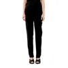 Balenciaga Black Skinny Trousers In Black