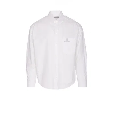 Balenciaga Women Large Fit Shirt In White
