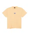 Balenciaga Crew Neck Short Sleeves Soft Fabric In Light Yellow
