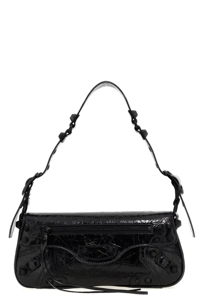 Balenciaga Le Cagole S Sling Bags In Black