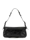 Balenciaga Black Calfskin Le Cagole Sling S Shoulder Bag In Black