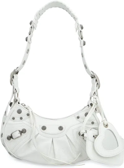 BALENCIAGA WOMEN'S LE CAGOLE XS LEATHER SHOULDER BAG