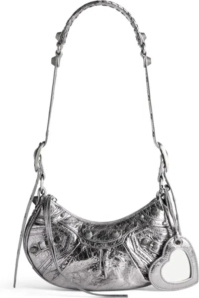 Balenciaga Women's Le Cagole Xs Shoulder Bag In Metallic