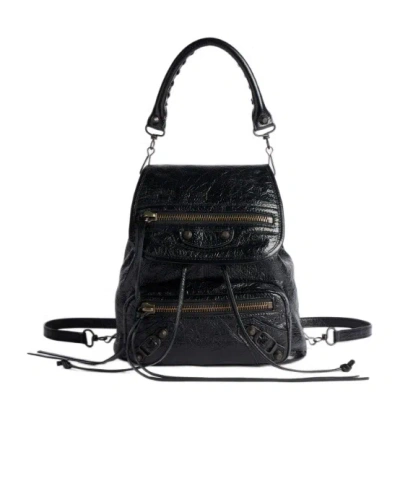 Balenciaga Women's Le City Backpack Mini In Black