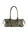 Balenciaga Women's Le City Bag East-west In Army Green In Green
