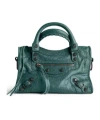 Balenciaga Women's Le City Bag Mini In Dark Emerald In Green