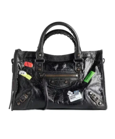 Balenciaga Women's Le City Bag Small In Black