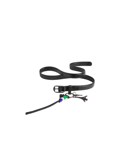 Balenciaga Women's Le City Belt With Charms  In Black