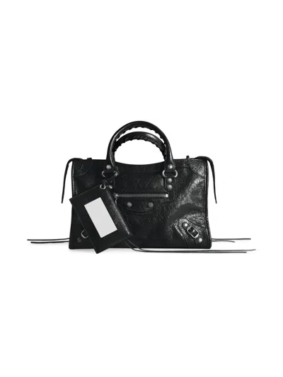 Balenciaga Women's Le City Crossbody Bag In Black