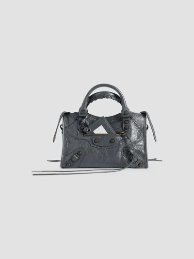 Balenciaga Women's Le City Crossbody Bag In Volcanic Rock