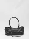 Balenciaga Textured Leather Tote Bag With Double Handles In Black