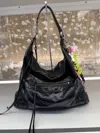 Balenciaga Women's Le City Hobo Bag Small In Black In Black