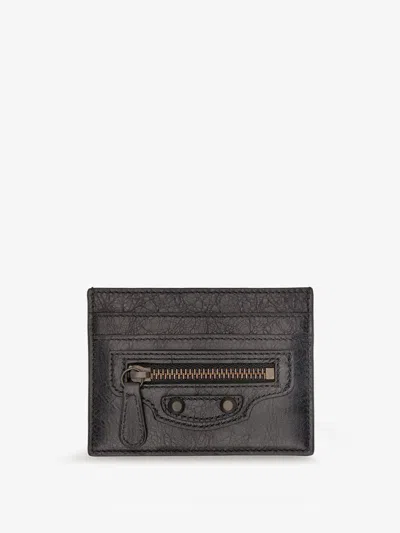 Balenciaga Women Le City Leather Card Holder In Multi