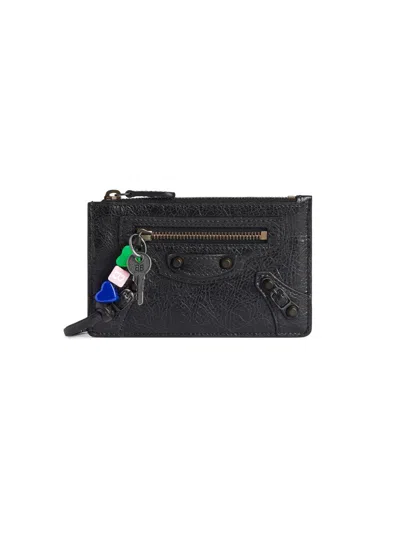 Balenciaga Women's Le City Long Coin And Card Holder In Black