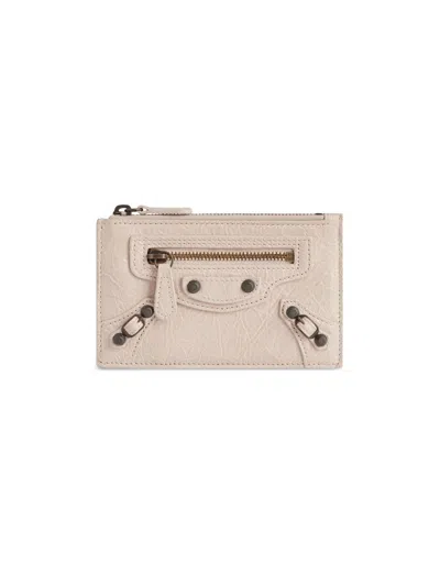 Balenciaga Women's Le City Long Coin And Card Holder In Sand