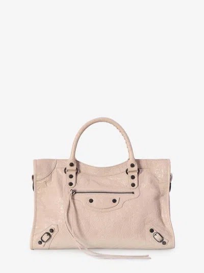 Balenciaga Le City Medium Bag In Beige