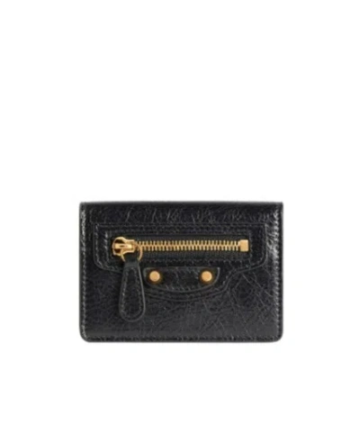 Balenciaga Women's Le City Mini Wallet In Black