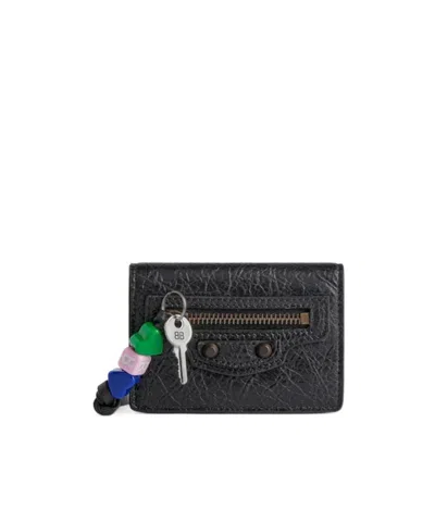 Balenciaga Women's Le City Mini Wallet In Black