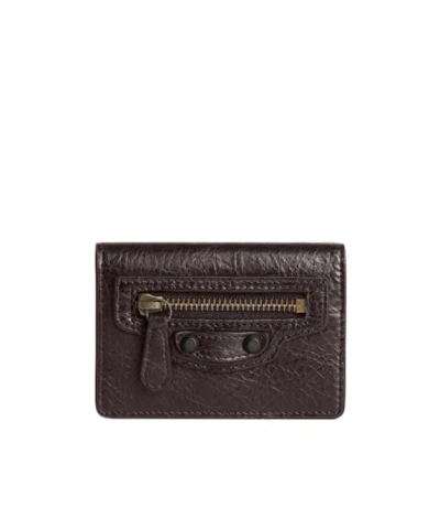 Balenciaga Women's Le City Mini Wallet In Espresso