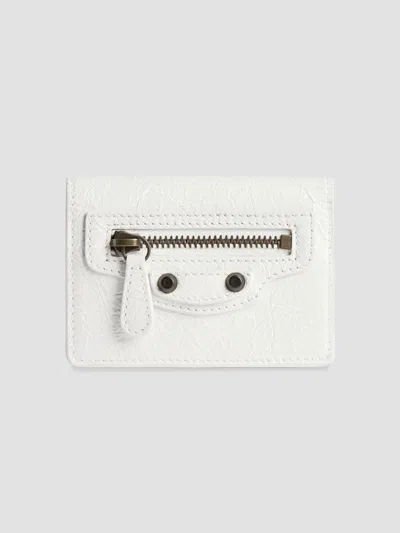 Balenciaga Women's Le City Mini Wallet In Optic White
